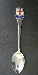 ENGLISH STERLING SOUVENIR SPOON LONDON