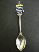 ENGLISH STERLING SOUVENIR SPOON WORTHING