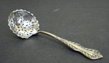 LOVELY VICTORIAN SUGAR SIFTER SPOON - LADLE