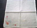 PRETTY VINTAGE HANKIE - EMBROIDERY