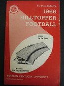 West Kentucky Football Media Guide 1966