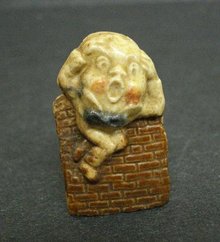 rare Vintage Original Wade Figurine Red Rose Tea Figurine