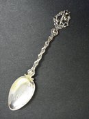 BEAUTIFUL ORNATE SILVER SPOON - BRUSCELLES