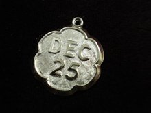 LOVELY STERLING BRACELET CHARM - DEC 25