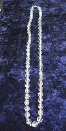 HIGHLY FACETED SINGLE STRAND CRYSTAL BEADS