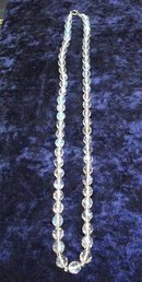 HIGHLY FACETED SINGLE STRAND CRYSTAL BEADS