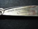 SILVER PLATED OLIVE SPOON - SOUTH SEAS