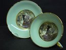 RARE ENGLISH CHINA TEACUP and SAUCER