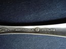 STERLING SUGAR SPOON NORMANDY ROSE