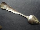 VERY FINE INTRICATELY ENGRAVED SILVER SPOON