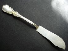 BIRKS STERLING SILVER BUTTER KNIFE - LOUIS XV