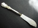 BIRKS STERLING SILVER BUTTER KNIFE - LOUIS XV