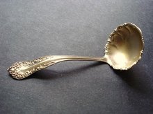 BEAUTIFUL STERLING SILVER CONDIMENT LADLE
