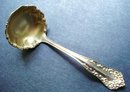 BEAUTIFUL STERLING SILVER CONDIMENT LADLE