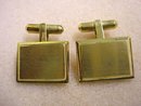 QUALITY STERLING SILVER & GOLD PLATE CUFFLINKS