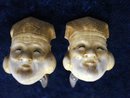 RARE CARVED IVORY - GENTLEMAN's CUFFLINKS