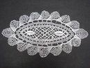 EARLY 1900's HAND MADE FINE LACE DOILY