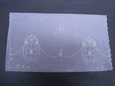 LOVELY ANTIQUE PURPLE HANKY/HANKIE HOLDER