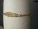 PRETTY 10k GOLD BRACELET - ANNE