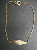 PRETTY 10k GOLD BRACELET - ANNE