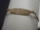 PRETTY 10k GOLD BRACELET - ANNE