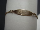 PRETTY 10k GOLD BRACELET - ANNE