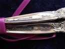 FOUR TINY SILVER COFFEE SPOONS - BALLAD