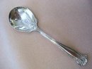ANTIQUE SILVER PLATED SUGAR SPOON