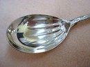 ANTIQUE SILVER PLATED SUGAR SPOON