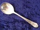 ANTIQUE SOLID STERLING SILVER SOUP SPOON