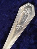 ANTIQUE SOLID STERLING SILVER SOUP SPOON