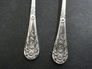 SILVER - ENGRAVED SPOONS in BOX