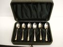 STERLING SPOONS BOXED