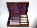 DINNER KNIVES - VICTORIAN BOXED SET of 6