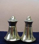 Elegant Silver SALT & PEPPER SHAKERS Silver Plate