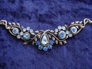 CORO NECKLACE RHINESTONES SIGNED