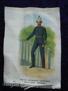 CIGARETTE SILK ROYAL CANADIAN GARRISON