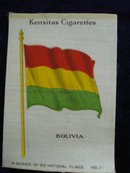 CIGARETTE SILK FLAG BOLIVIA