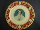 Queen Elizabeth II Plate Portland Ware Metal