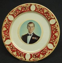 Duke of Edinburgh Plate Portland Ware