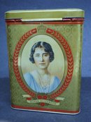 Royal Tin Box King George VI and Queen Elizabeth