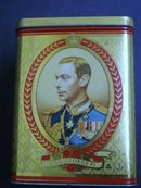 Royal Tin Box King George VI and Queen Elizabeth