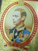 Royal Tin Box King George VI and Queen Elizabeth