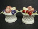 Wonderful Salt and Pepper Shakers Figural Fruit