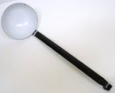 Antique Enamel Large Soup Ladle