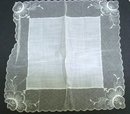 Wedding Bridal Hankie French Net lace