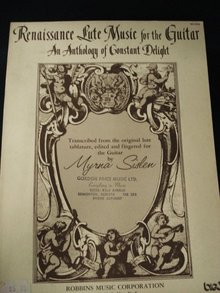 Renaissance Lute Music for the Guitar Book