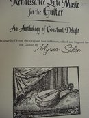 Renaissance Lute Music for the Guitar Book
