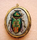 VICTORIAN MICRO MOSAIC BROOCH / PENDANT