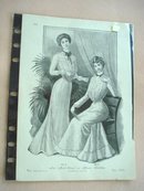 May 1901 Fashion Print